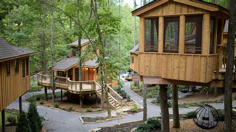 treehouse grove  gatlinburg lets guests rent  luxury treehouses