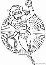 Maravilla Mujer sketch template