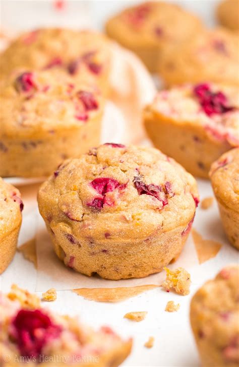 ultimate healthy cranberry orange muffins amys healthy baking