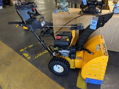 cub cadet model  swe   turn gas powered snow blower