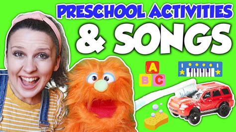 preschool learning activities  songs learn  home  ms