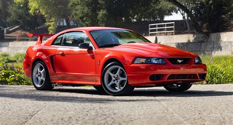 ultra rare ultra  mileage  ford mustang svt cobra     home carscoops