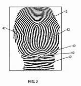 Patents Fingerprint Drawing sketch template