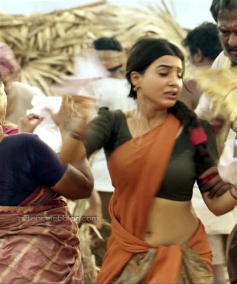 samantha sexy navel show in half saree tollywood hd caps