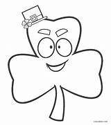 Shamrock Coloring Pages Kids Printable Cool2bkids sketch template