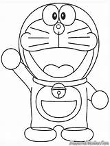 Doraemon Mewarnai Coloring sketch template