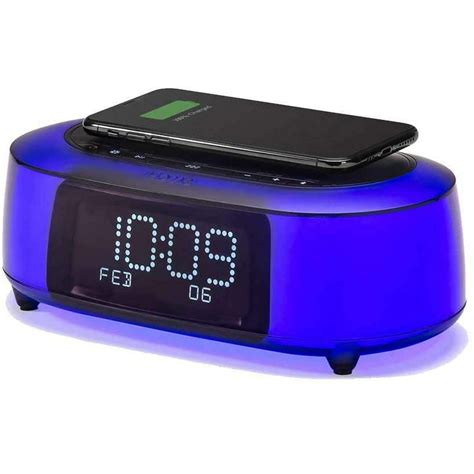 ihome alarm clock radio  bluetooth speaker  wireless qi fast