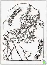 Sissi Desenhos Colorir Dinokids Princess sketch template