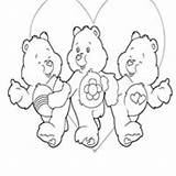 Care Bears Coloring Pages Three Surfnetkids Bear Grumpy Lot sketch template