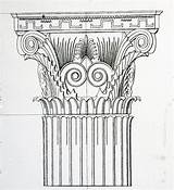 Corinthian Apollo Column Temple Drawing Greek Epicurius Bassae Sketch Capital Architecture Classical Drawings Orders Study Institute Paintingvalley Its Acanthus Roman sketch template