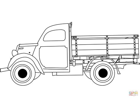 printable truck coloring pages  printable pickup truck coloring