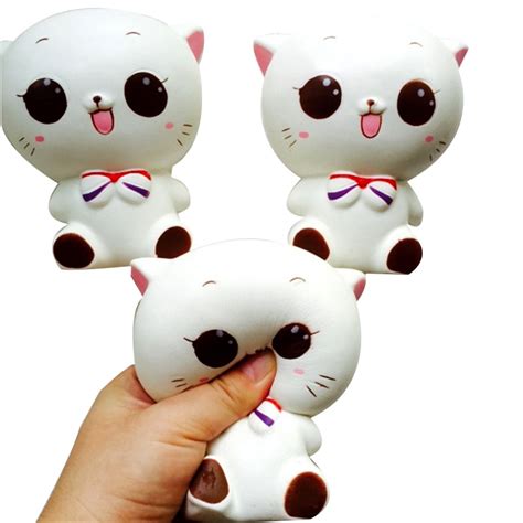 buy squishy  prop cute cat squishies slow rising relieves stress kid toy