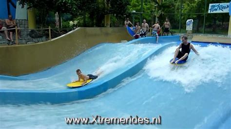 flowrider offride centerparcs de eemhof zeewolde holland youtube