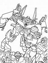 Coloring Bumblebee Megatron Fighting Pages Transformers Lockdown Color Hurt Try Coloringpagesonly sketch template