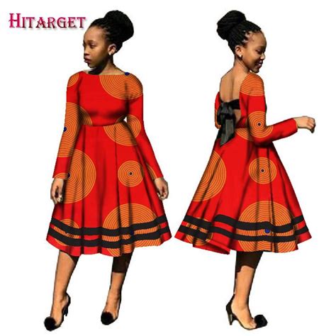 autumn bazin african dresses for women kanga clothing dashiki african