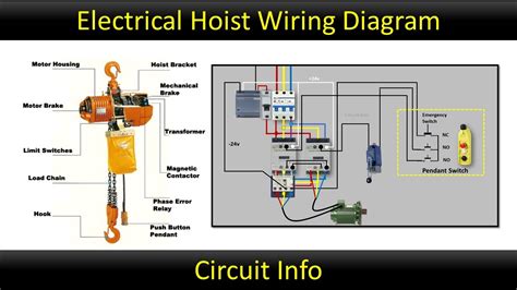 single phase hoist wiring diagram pravindegan