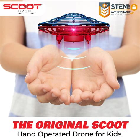 scoot combo mini indoor hand operated drone forcerc