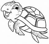 Turtle Coloring Sea Pages Color Drawing Cartoon Nemo Kids Yertle Creatures Deep Finding Coloring4free Colouring Getdrawings Cute Drawings Paintingvalley Clipart sketch template