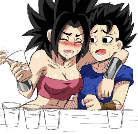 caulifla and kabe saiyans from universe 6 dragon ball