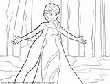 Elsa Coloring Queen Snow Fanpop Pages Frozen Princess Sheet Colouring Ice sketch template