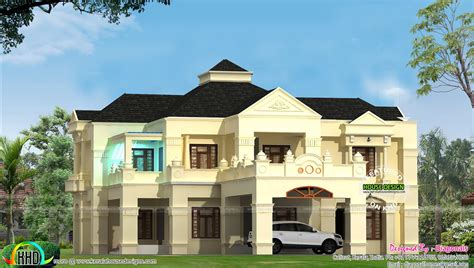 colonial style  sq ft home design kerala home design  floor plans  dream houses