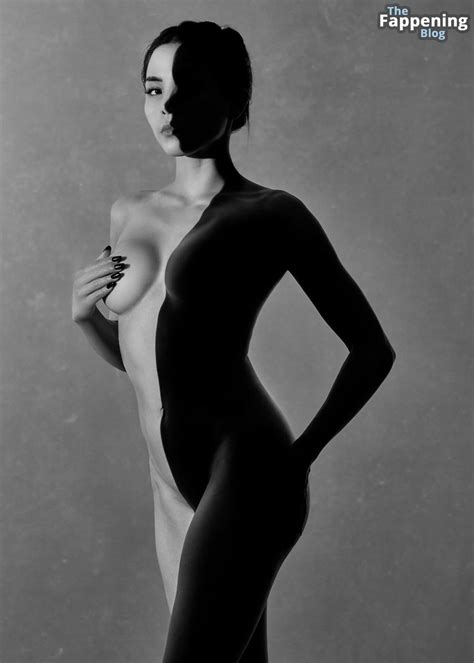 Anna Akana Poses Naked In A New Black And White Shoot 11 Photos