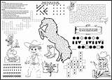 Coloring Menus Back Menu Rodeo Children Optional Kids Restaurants Activity Kid Placemats sketch template