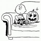 Brown Charlie Coloring Pages Great Clipart Pumpkin Halloween Library Clip sketch template