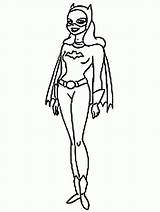 Batgirl Coloring Pages Printable Batman Superheroes Superhero Drawing Drawings sketch template