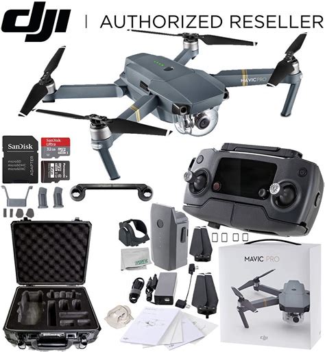 dji mavic pro collapsible quadcopter drone essentials backpack bundle  manufacturer