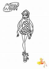 Coloring Pages Winx Stella Club Girls Printable Colouring Book 4kids sketch template