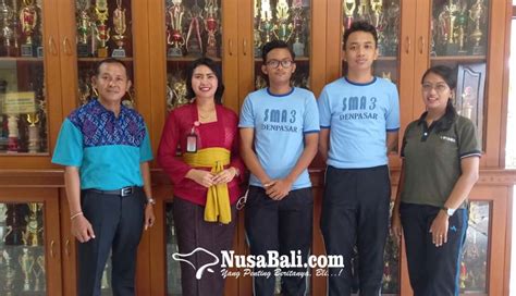 Dua Siswa Sman 3 Denpasar Raih Prestasi Osn 2022