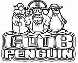 Clubpenguin Wecoloringpage sketch template
