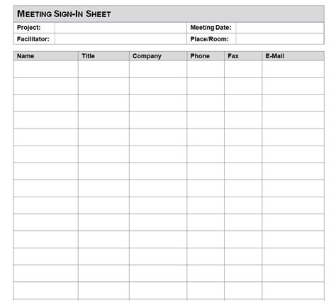 sign  sheet template sign  sheet