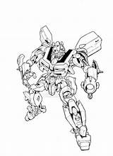 Bumblebee Coloring Transformers sketch template