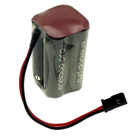 mah aa nimh eneloop pro square rc battery pack component shop