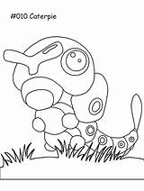 Coloring Pages Caterpie Pokemon Dolphin Collection sketch template