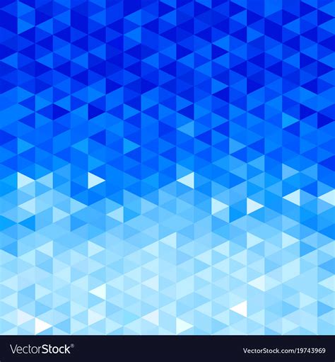 blue crystal background royalty  vector image