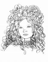 Lineart Innocence Grayscale Adults sketch template