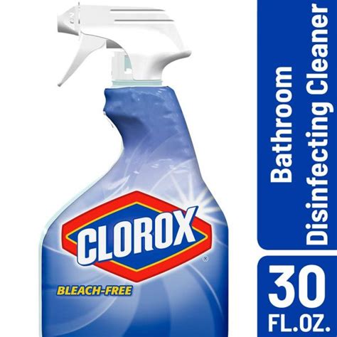 clorox disinfecting bathroom cleaner cabincarewnc