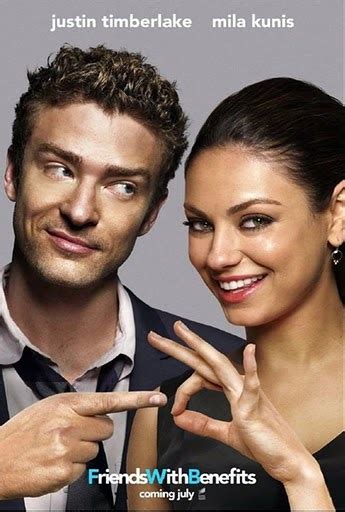 mila kunis friends with benefits popular celebrity and