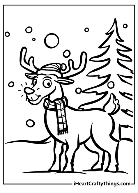 rudolph coloring pages augustomaliyah