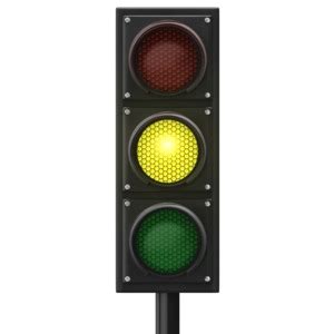 traffic light flash yellow  animated clipart  powerpoint