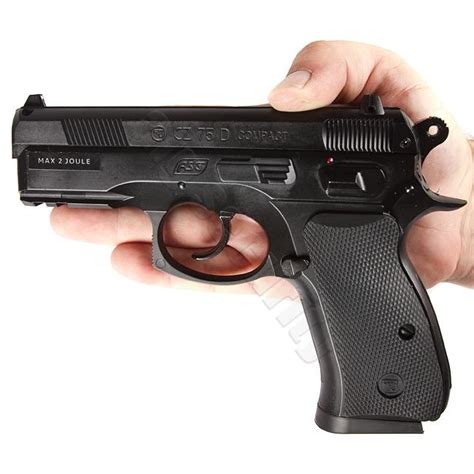 airsoft pistol cz   compact  mm black weapons  ammunition afgeu army military shop