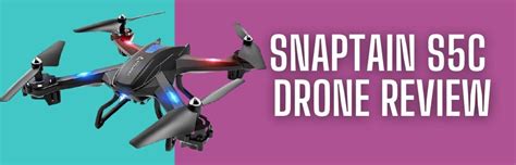 snaptain sc drone review drone