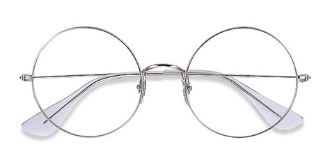 ray ban rb6392 round silver frame eyeglasses eyebuydirect