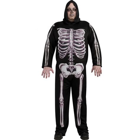 rubies fancy dress halloween costume adult skeleton guy standard