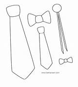 Tie Coloring Pages Template Father Fathers Printable Ties Templates Dad Baby Onesie Colouring Crafts Shirt Shower Pattern Man Little Para sketch template