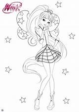 Winx Club Coloring Season Cosmix Pages Musa Transformation Youloveit sketch template