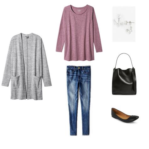 a stay at home mom capsule wardrobe 10 winter outfits classy yet trendy